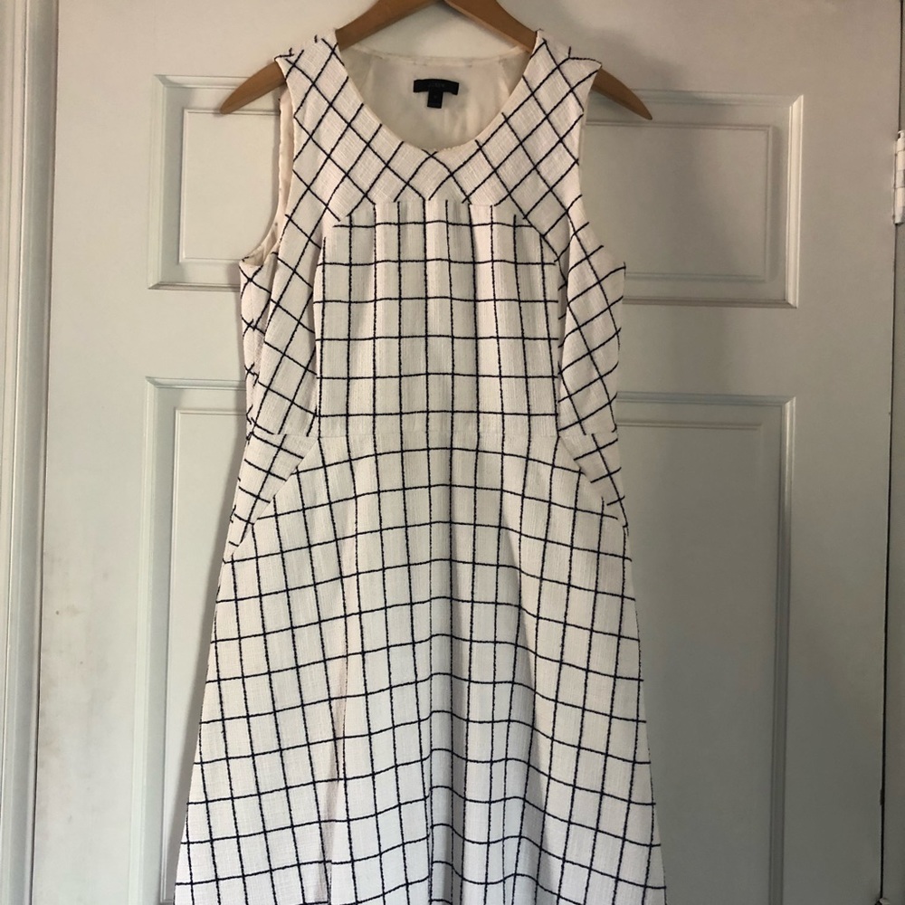 Jcrew white dress